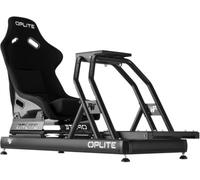 OPLITE - Cockpit R8 Fury Black - Cockpit professionnel pour Simulation de Course Pilotage Simracing