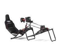 Cockpit pliable Nextlevelracing Formula Lite Pro siège baquet réglable Volant Pédales Noir