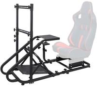 Cockpit Simulation Avec Support D'écran (Excl. Siège Sport), Noir[Q2101]