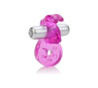 Cockring Calex Micro Vibe avec stimulateur lapin