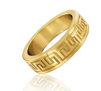 Cockring de luxe avec motif grec - gold - Taille - 45 mm