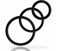 Addicted toys rings set for penis noir LOVETOYS Sex Toys for Men Accessories for