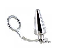 Cockring en métal plug anal 50 x 50mm