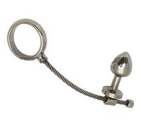 Cockring et Anal plug Acier