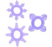 Cockring Tickle C Rings Toy Joy x 3 Violet G