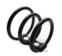 Cockring Triple Anneaux de Pénis et Testicules Caoutchouc