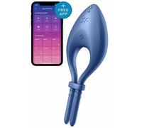 Cockring vibrant connecté satisfyer bullseye bleu