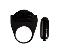 Cockring vibrant Pretty Love Chester de couleur noir - Rayon: HOMME, Couleur: Noir