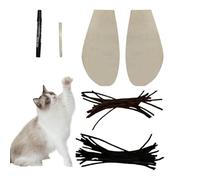 Cockroach Costume Cats, Pet Apparel, Dress Up Wings and Antenna Set, 5.91x9.84 inches Funny Pet Supplies for Holiday Festival Party Decoration Outdoor Activities Cosplay
