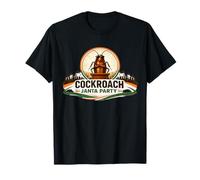 Cockroach Janta Party CJP Political Satire Design T-Shirt