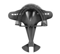 Cocktail avion de chasse Cocktail, passoire de barre en acier inoxydable Accessoires Bartender Présentez le goût du vin, pour les cuisines à domicile et les professionnels (Noir)