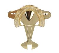 Cocktail avion de chasse Cocktail, passoire de barre en acier inoxydable Accessoires Bartender Présentez le goût du vin, pour les cuisines à domicile et les professionnels (Or)