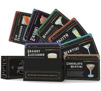 Cocktail Cards 100 Recettes de Cocktails sous Forme de Carte Flash de Barman avec Instructions de Cocktail étape par étape et Instructions vidéo (français Non Garanti)
