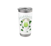 Cocktail de la Saint-Patrick Bonne chance et bonne joie Gobelet isotherme en acier inoxydable double paroi