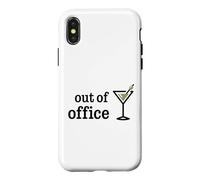 Cocktail de Vacances drôle Hors du Bureau Take A Break Coque pour iPhone X/XS