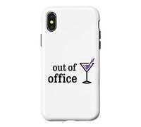 Cocktail de Vacances drôle Hors du Bureau Take A Break Coque pour iPhone X/XS