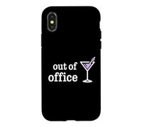Cocktail de Vacances drôle Hors du Bureau Take A Break Coque pour iPhone X/XS