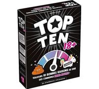 Cocktail Games | Top Ten 18+| Jeu de société | a partir de 14 ans | 4 a 9 joueurs | 30 minutes