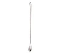 Cocktail Mixing Spoon, 8.66 inch Long Handle Stainless Steel Stirring Tool for Smooth Drink Mixing, Precision Control with Spiral Grip Function, Bar Coffee Iced Tea Whiskey Use for Parties and Home