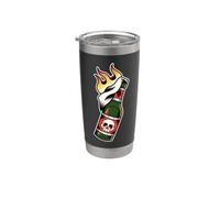 Cocktail Molotov Gobelet isotherme en acier inoxydable double paroi