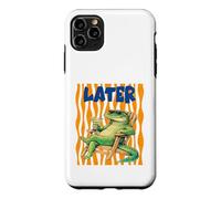 Cocktail Relaxant drôle Alligator Plus Tard Coque pour iPhone 11 Pro Max
