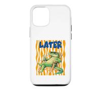 Cocktail Relaxant drôle Alligator Plus Tard Coque pour iPhone 12/12 Pro