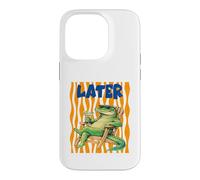 Cocktail Relaxant drôle Alligator Plus Tard Coque pour iPhone 14 Pro