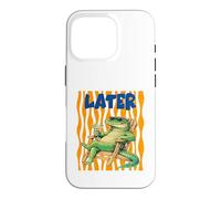 Cocktail Relaxant drôle Alligator Plus Tard Coque pour iPhone 16 Pro