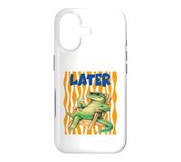 Cocktail Relaxant drôle Alligator Plus Tard Coque pour iPhone 17