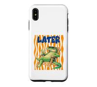 Cocktail Relaxant drôle Alligator Plus Tard Coque pour iPhone XS Max