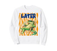 Cocktail Relaxant drôle Alligator Plus Tard Sweatshirt