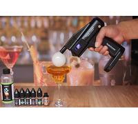 Cocktail Smoker Kit, Cocktail Bubble Maker Kit| Smoke Bubble Gun | Cocktail Bubble | | Smoke Gun | Contains - Fragran Liquid and Bubbles - Food & Drink, Bar