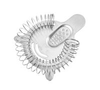 Cocktail Strainer - 304 Stainless Steel 12x9cm | High-Density Spring Strainer For Boston Shakers, Home Bar, Family Gatherings | For Mixing Drinks Cocktail Parties Bartending Use