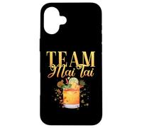 Cocktail Team Mai Tai pour Enterrement de Vie de Jeune Fille pour Barman Coque pour iPhone 16 Plus