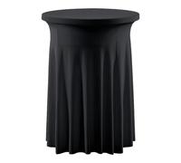 Cocktail Tip Tott - Spandex High Top Couvre Round, protecteur de table extensible pour la fête d'Halloween, design non lié avec un ajustement élastique, une nappe pour la cuisine de salle à manger, no