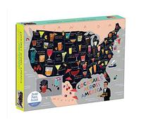 galison Puzzle Cocktails Across America – 1000 pièces
