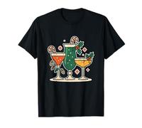 Cocktails des Fêtes avec Canes De Bonbon T-Shirt
