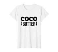 Coco Butter Objectifs et rêves - Simplement inspirant T-Shirt Graphique avec Valeur, Femme, Blanc, XL