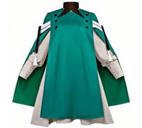 Coco-chan Costume de cosplay Anime Coco Robe avec cape manteau vert | Chapeau de sorcière uniforme Atelier, tenue d'Halloween pour femme adulte