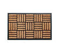 Coco&Coir® Paillasson en Fibre de Coco | 100% Fibre de Coco Naturelle avec endos en PVC | Tapis Coco Premium | Paillasson très Absorbant | Tapis d'Entrée, Exterieur et Intérieur