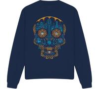 Coco - "Day Of The Dead" Sweatshirt für Herren/Damen Uni TV3766 (L) (Marineblau)