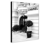 COCO Designer Fashion Wall Art - Toile encadrée enveloppée (A0 [117 cm x 81 cm])