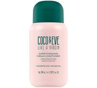 Coco & Eve Like A Virgin Super Hydrating Cream Conditioner après-shampoing hydratant pour des cheveux brillants et doux 70 ml