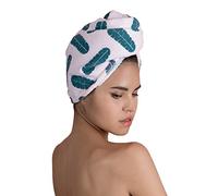 Coco & Eve - Serviette Turban pour Cheveux - en Microfibres - pour Tous Types de Cheveux