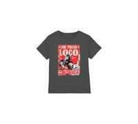 Coco Hector and Miguel Un Poco Loco Poster Unisex Kids T Shirt, Charbon, 7-8 Ans Garçon