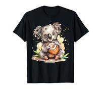 Coco Koala Bear Aquarelle Coco Lover Artwork Motif T-Shirt
