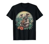 Coco Koala Bear Wildlife Art Animal Art Koala Lover T-Shirt