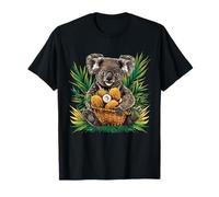 Coco Koala Ours Coco Fruits Koala Lover Animal Print T-Shirt