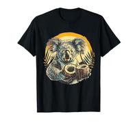Coco Koala Ours Dessin Animal Art Noix de Coco Fruits T-Shirt