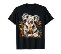 Coco Koala Ours Imprimé Animal Coco Fruits Koala Lover T-Shirt